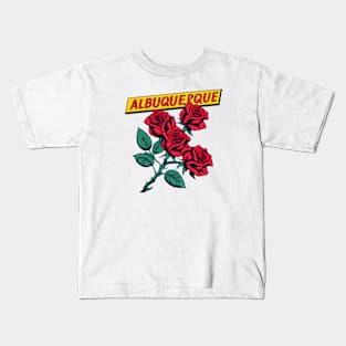 Albuquerque Roses Kids T-Shirt